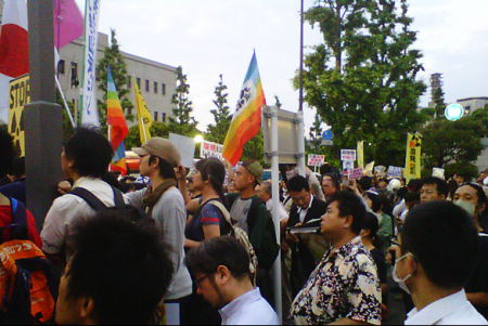 [Hydrangea revolution] 45,000 joined demonstration against the restart of Ohi nuclear plant 17