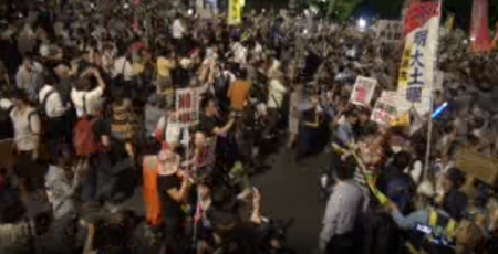 [Photos] Historical demonstration occupied official residence19