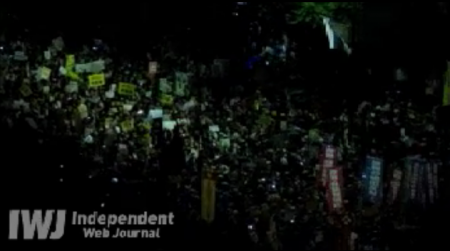 [Live] Demonstration gone out of control. Ordered to stop. 7
