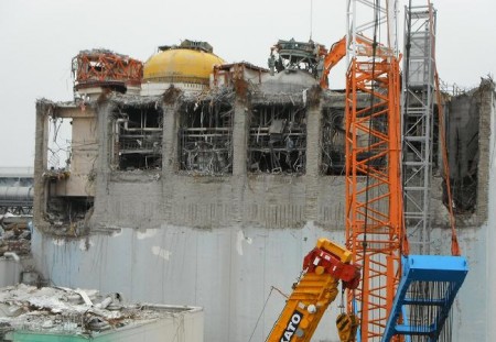 [Reactor4] Debris removal was finished, there's nothing above SFP4 4