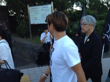 [Ajisai] Sakamoto Ryuichi visited protest 2