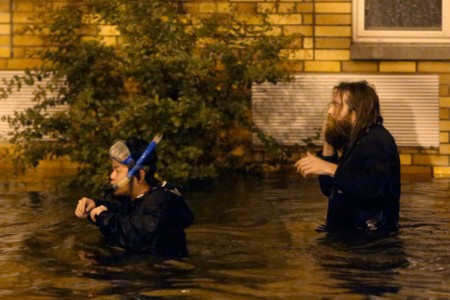 [Where's the flood?] Live update from Brooklyn NY under the "superstorm" Sandy