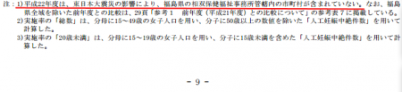 MHLW excludes Fukushima disaster area from abortion statistics