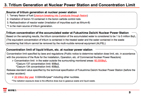 Tepco takes over 56 years to discharge all tritium from retained water on the most optimistic assumption