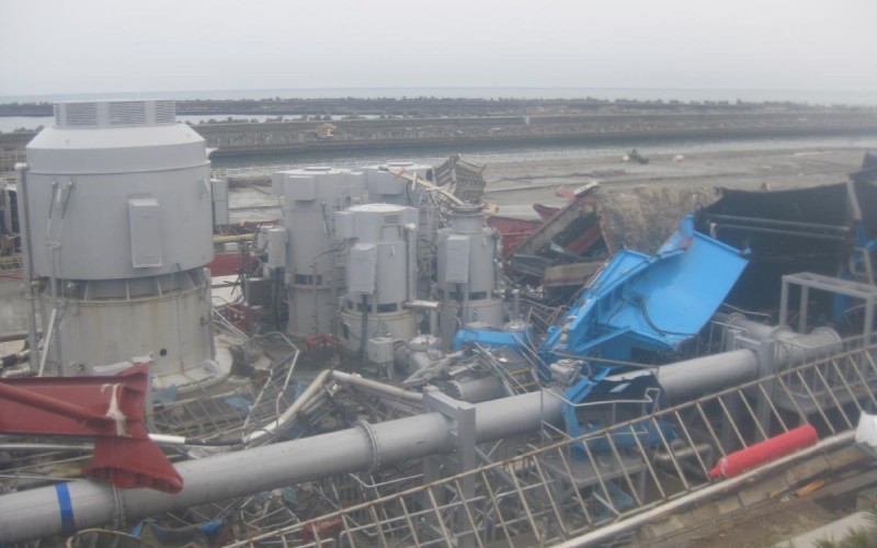 Sr-90 density spiked 170 percent at an observation well beside Reactor 2