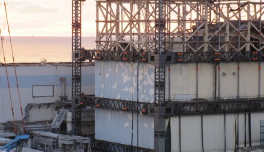 Marine radiation monitoring post down after M7.4