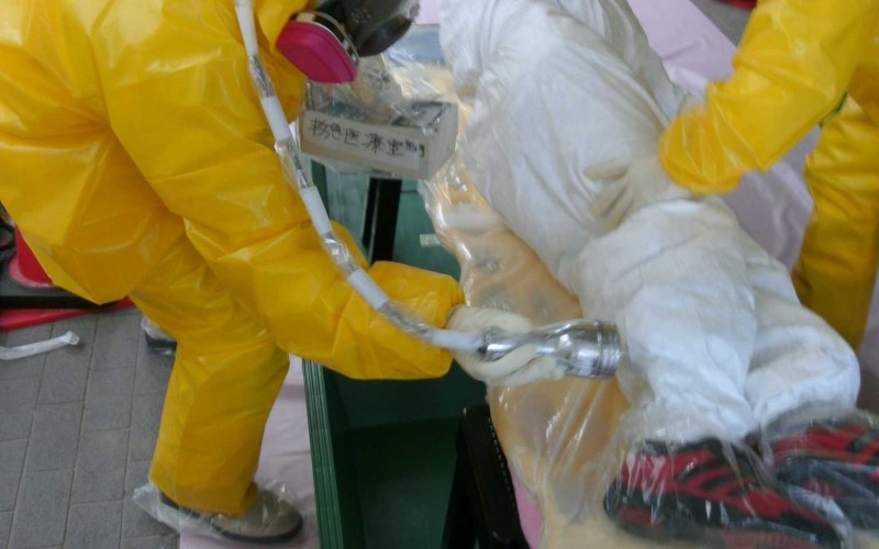 Fukushima worker fell ill, sent to hospital by air ambulance / Tepco rejects announcing the name of disease