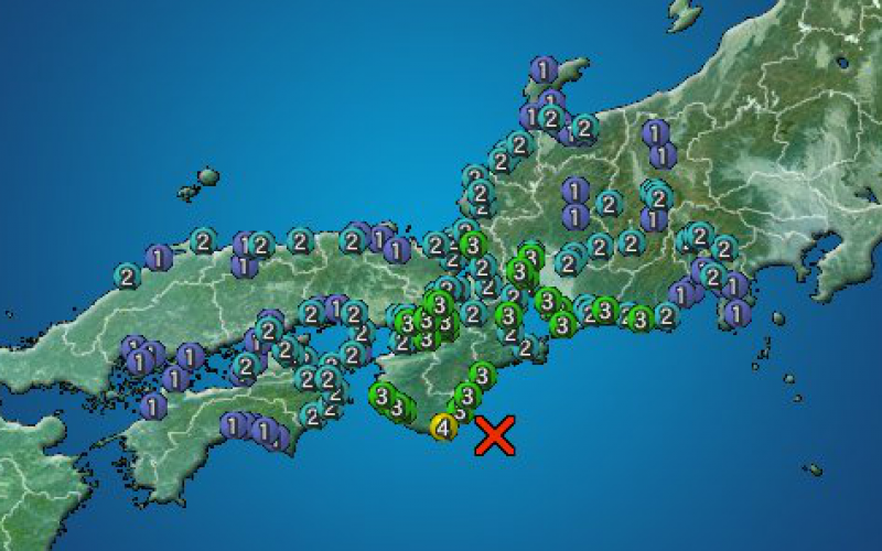 M6.1 hit western Japan / JMA “Connection with a potential great earthquake is not known”